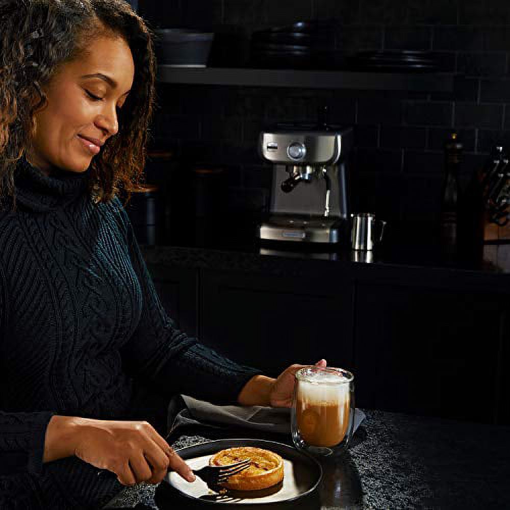Stainless Espresso Machine with Steam Wand I4993