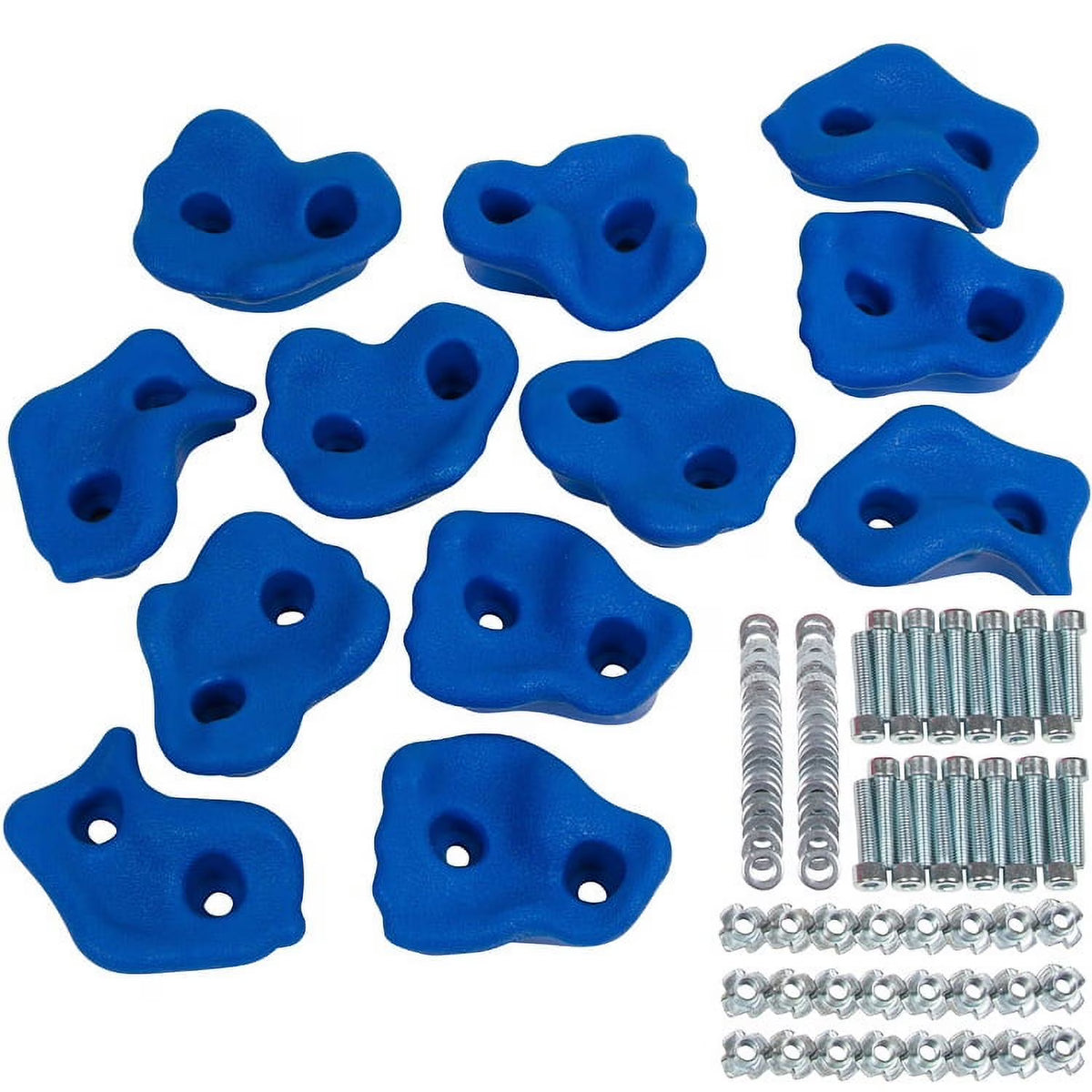 Large Textured Rock Holds (Blue) K540221
