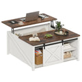Black Lift Top Coffee Table with Storage X979
