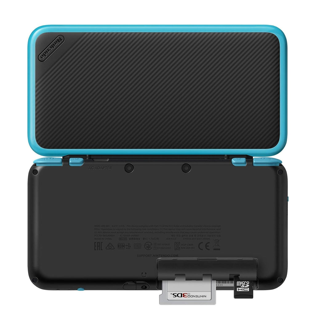Black Turquoise Nintendo 2DS XL D83128