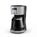 12-Cup Coffee Maker with Non-Drip Carafe and Removable Filter Basket, Black E680271