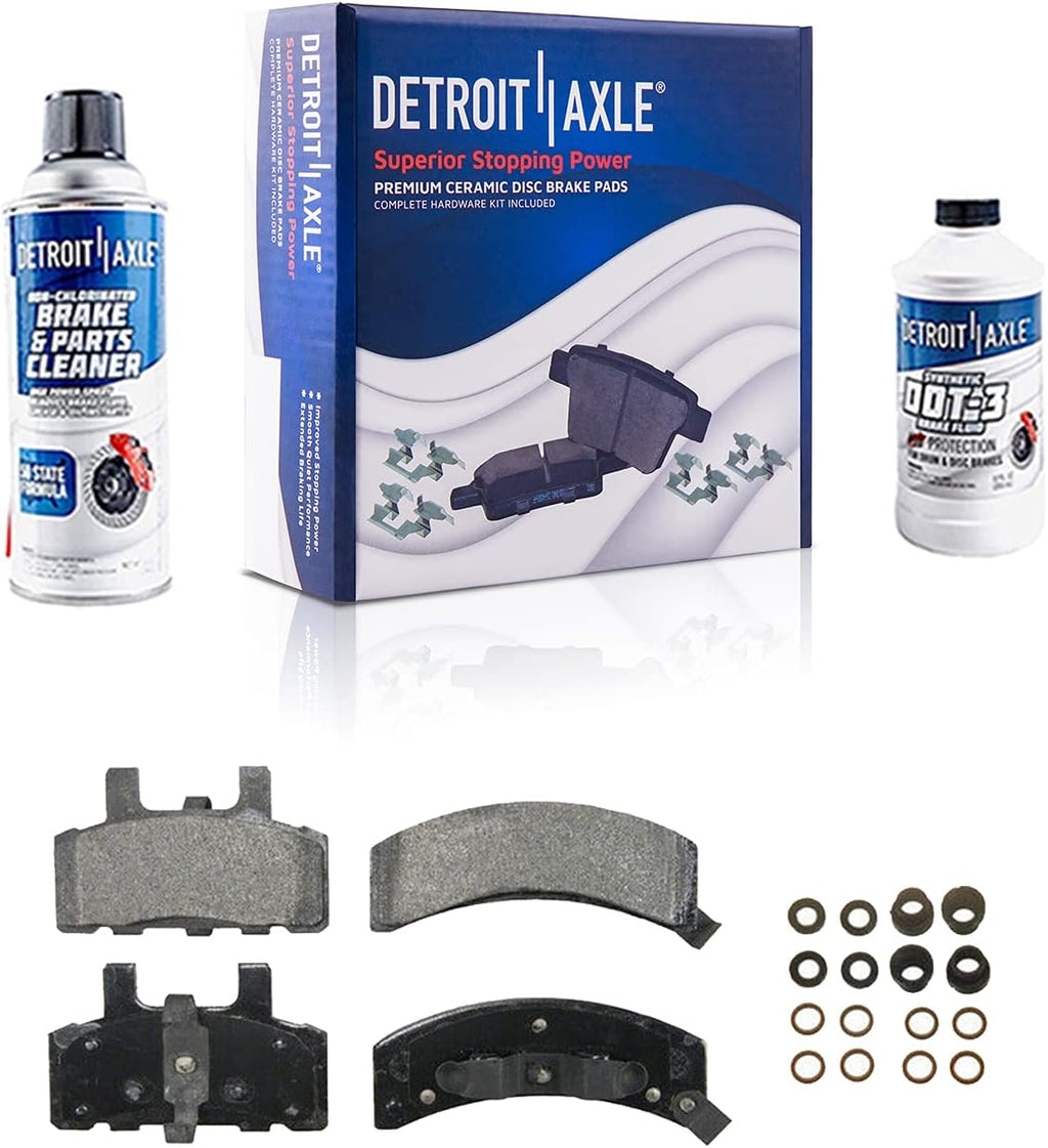 2WD Front Disc Rotors and Brake Pads 6pc Set Q872176