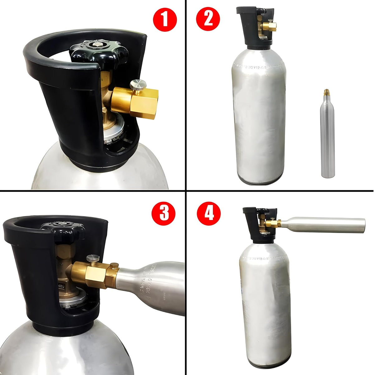 Sparkling Water Maker with CO2 Cylinder N41593