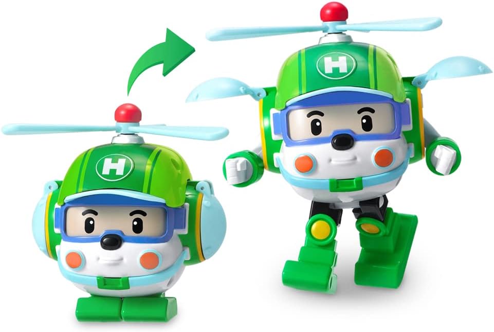 4 Pack Transforming Robot Action Toy Figure G307994