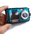 1080P 16x Zoom Waterproof Digital Camera with Dual-screens L869866