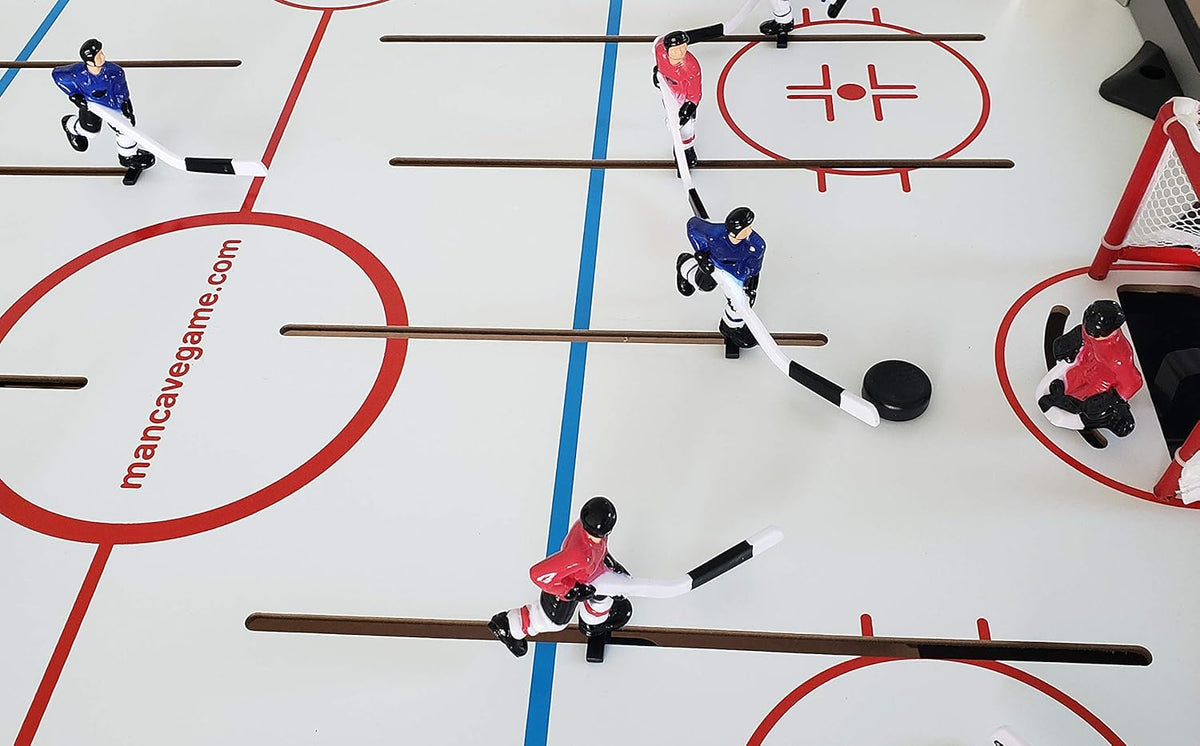 Rod Hockey Game Table with Electronic Scoring E57932