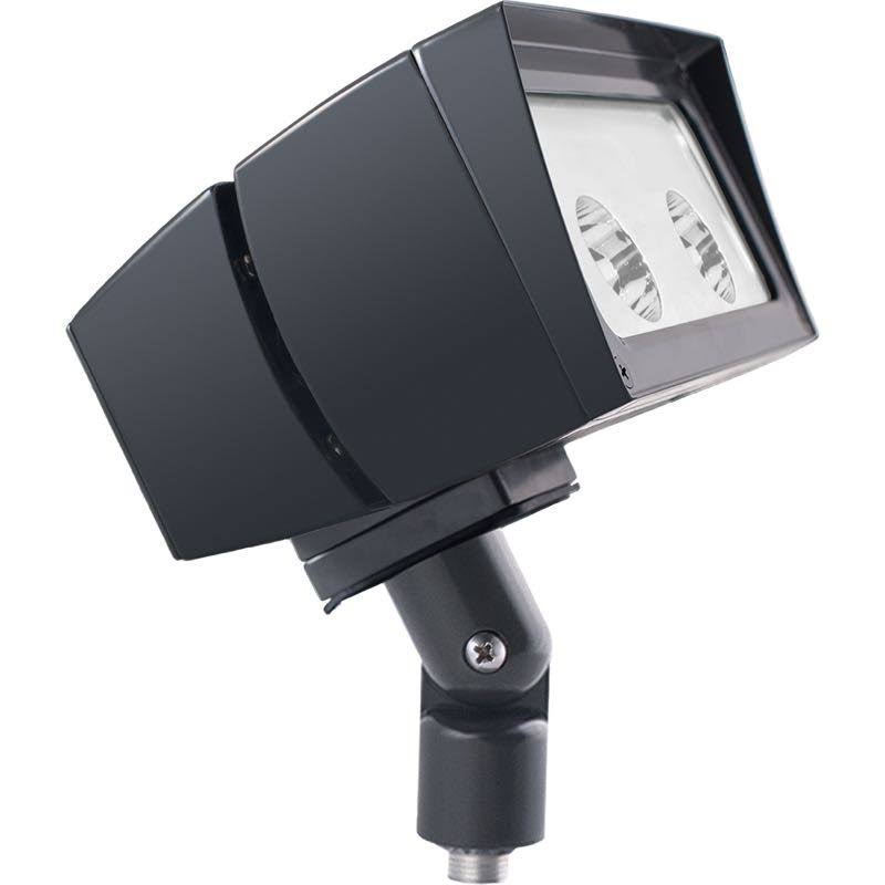 Bronze LED Arm On-Off Flood Light T1851