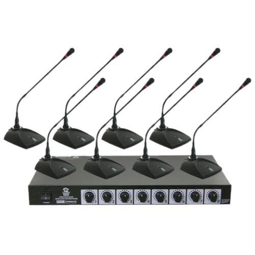 Black VHF Wireless Microphone System L577