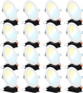 16 Pack 4 Inch Ultra Thin LED Recessed Ceiling Lights Q205694