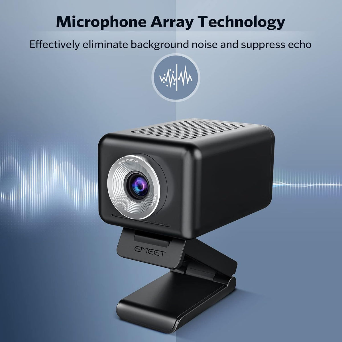 1080P 60FPS Webcam with Microphone and Speaker Y42405