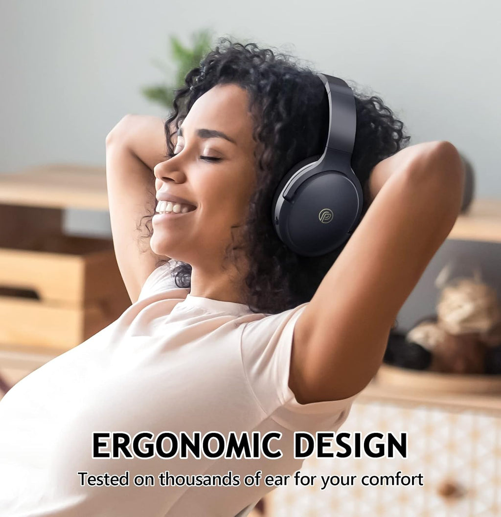 Wireless Over-ear Bluetooth Headphones with Microphone, Pack of 2 G97563