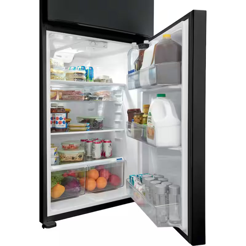 Black 20.0 cu. ft. Top Freezer Refrigerator A664