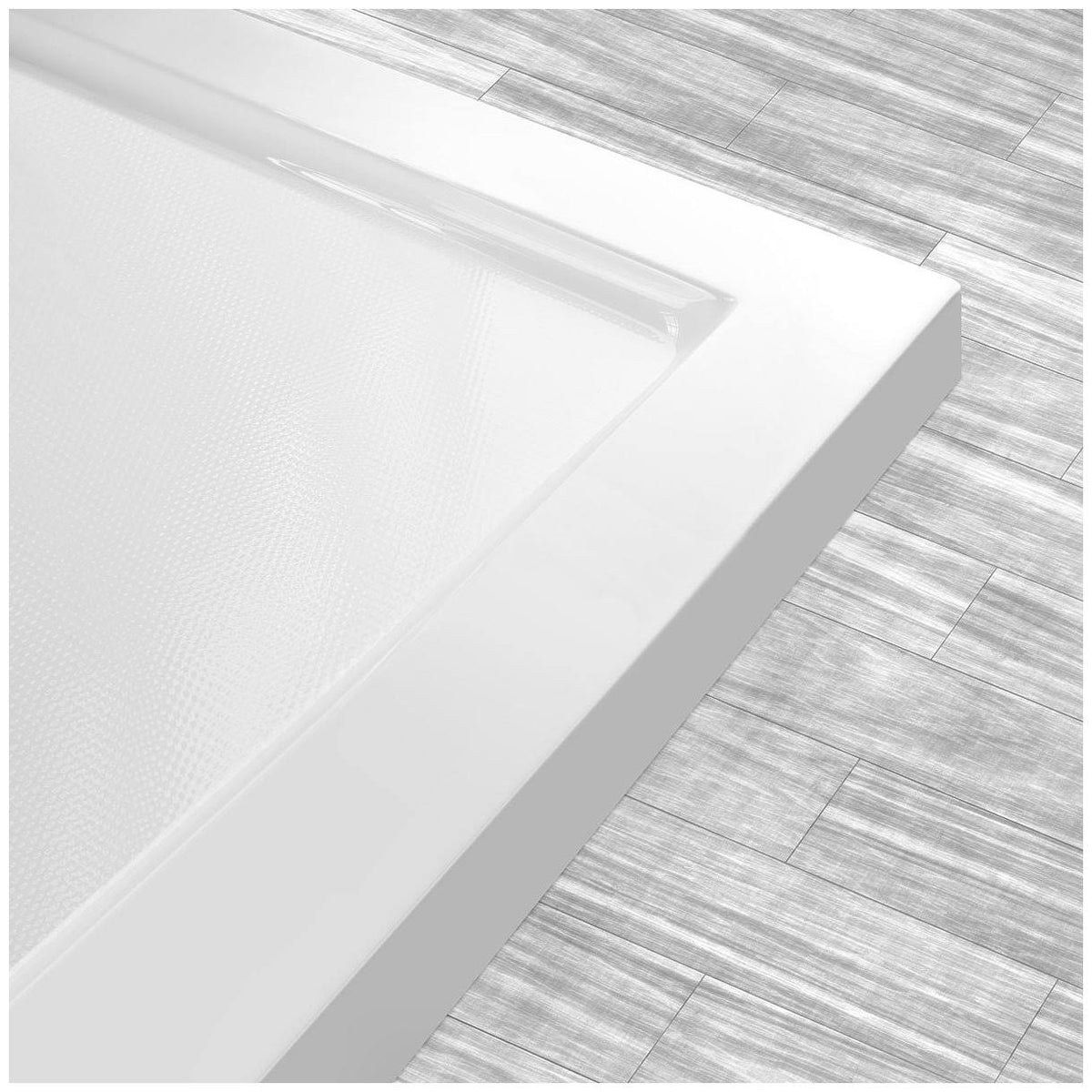 60 x 32 Right Double Threshold Shower Pan Base Wall Corner Left Drain K1291