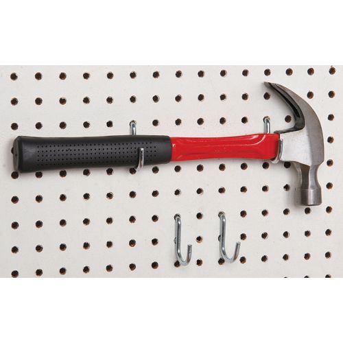 1 in. Curved Pegboard Hooks, 10 Piece S8158