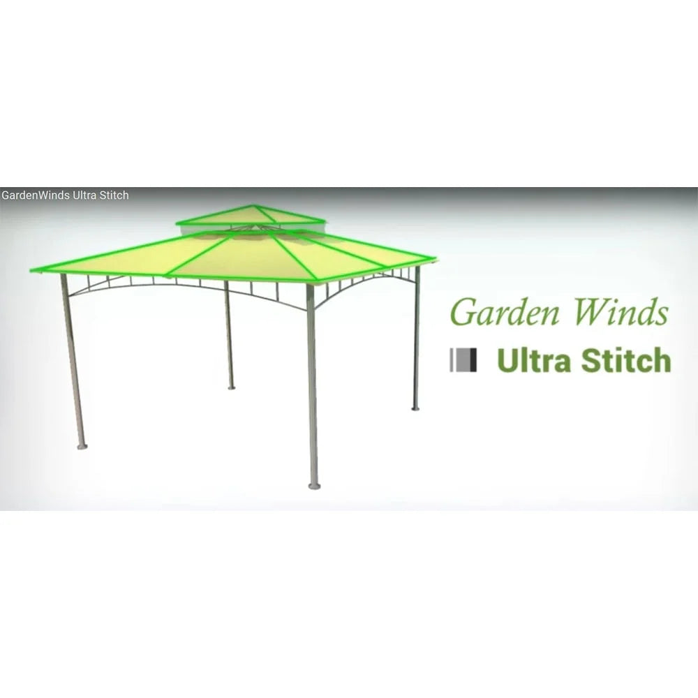 Camo Green Replacement Canopy Top Cover for 10' x 12' Gazebo Z9984