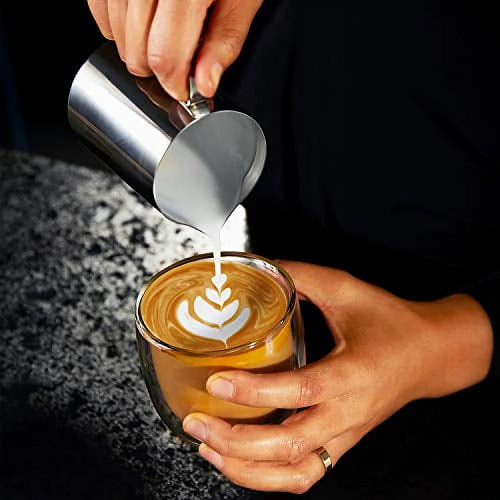 Stainless Espresso Machine with Steam Wand I4993