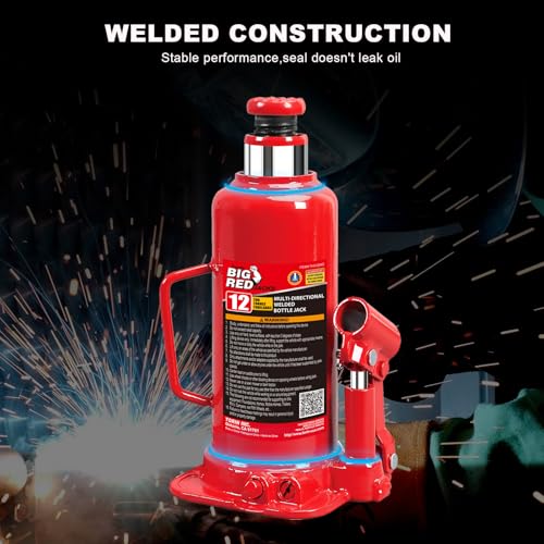 4 Ton Hydraulic Bottle Jack with Carrying Case Q773