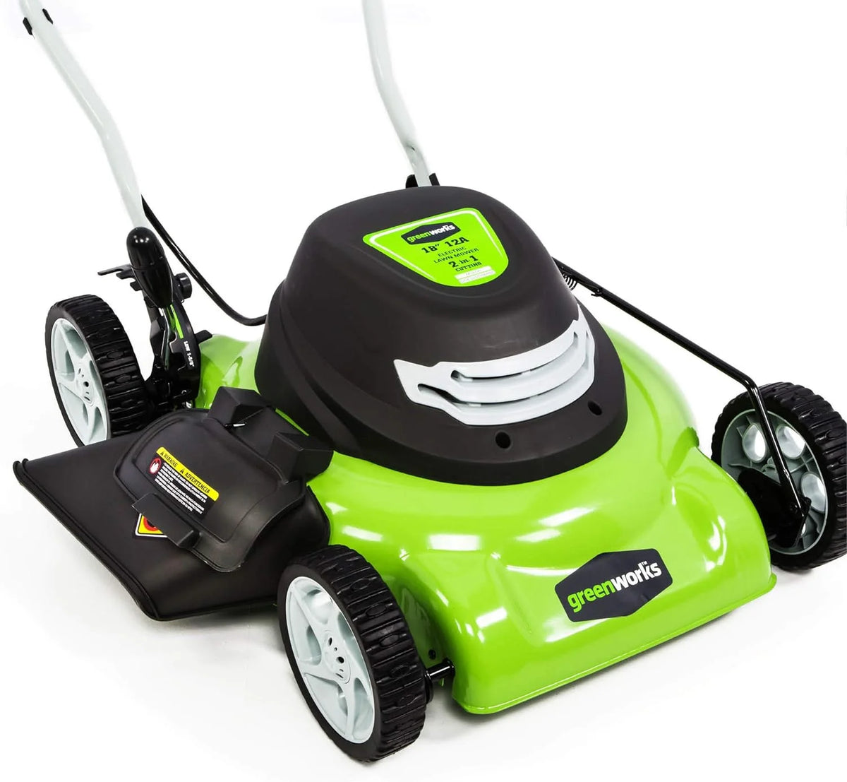 18 Corded Electric 12 Amp Push Lawn Mower B4912