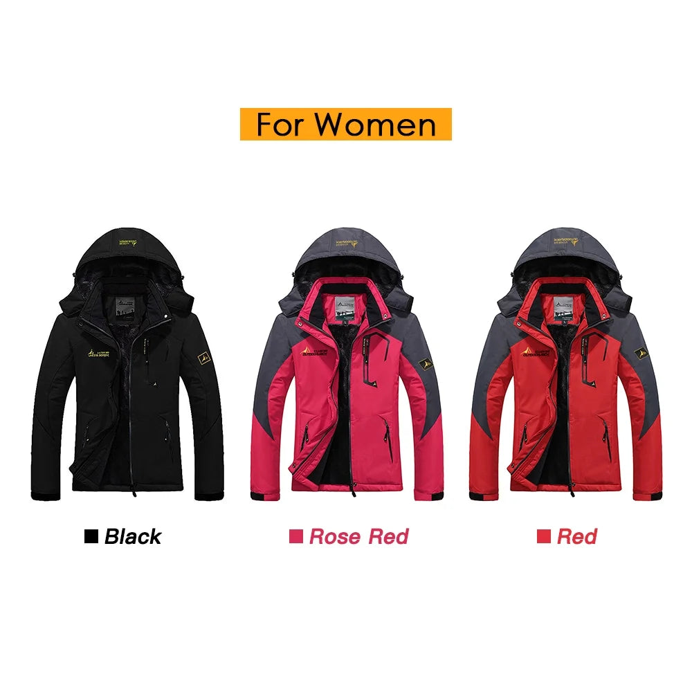 Women Mountain Waterproof Shell Jacket Ski Jacket Windproof Jacket Winter Warm Jacket Z519260