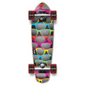Black Complete Micro Cruiser Skateboard T102