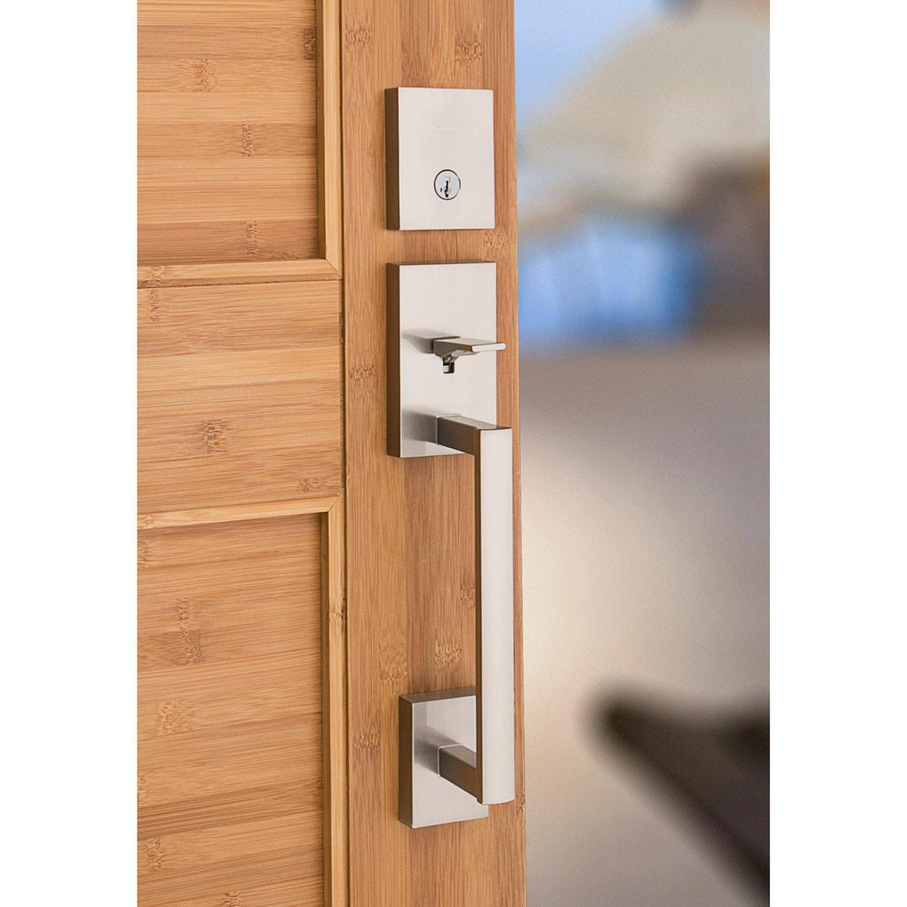 Venetian Bronze Single Cylinder Keyed Entry Handleset with SmartKey L8207