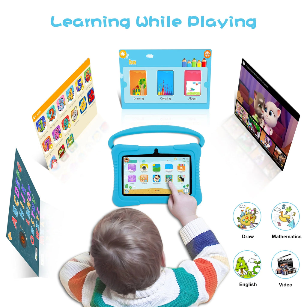 Kids Tablet 32GB WiFi 7 inch Android Tablet with Silicone Case G28782