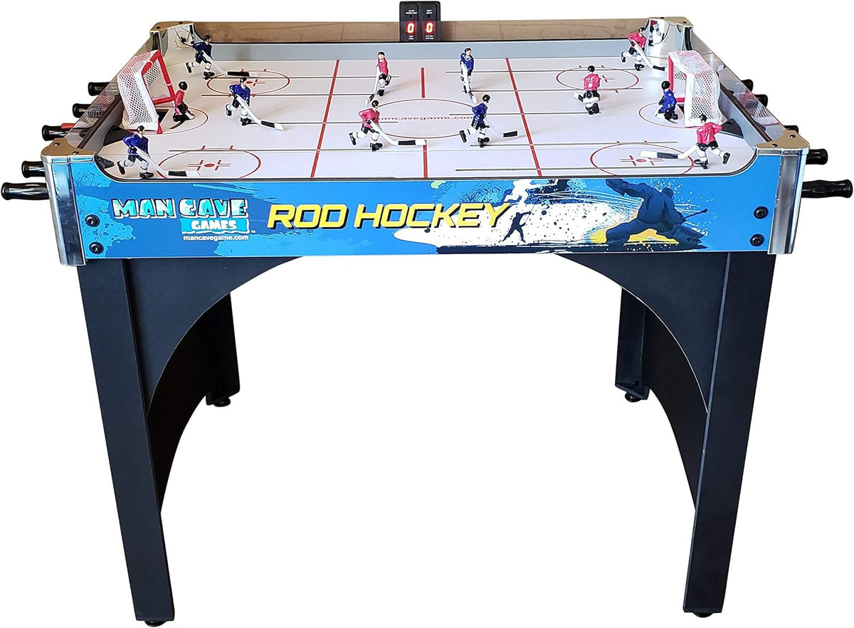 Rod Hockey Game Table with Electronic Scoring E57932