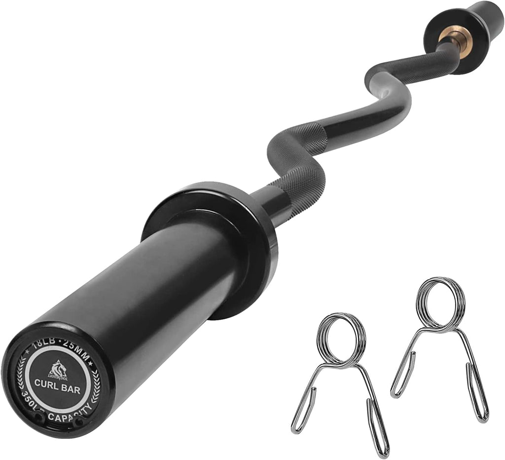 EZ Curl Bar with 2 Barbell Collars, 47 inch Y4721