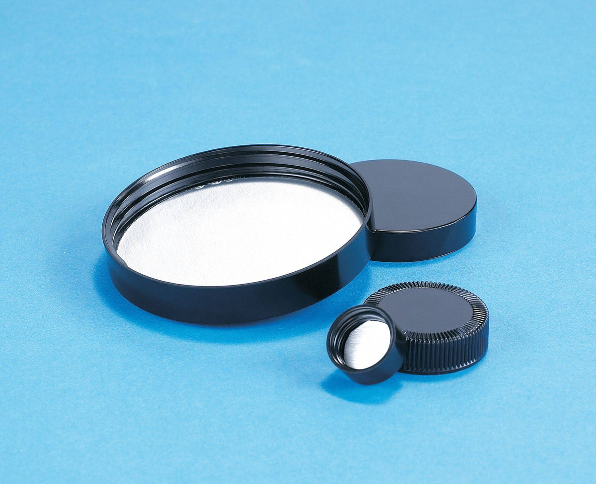 Black Phenolic Screw Cap, 144 PK T498