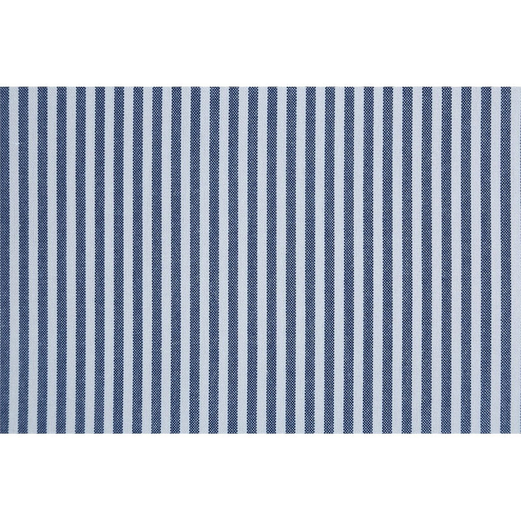 Navy Stripe Fabric Dining Chair 2 Pack F334808