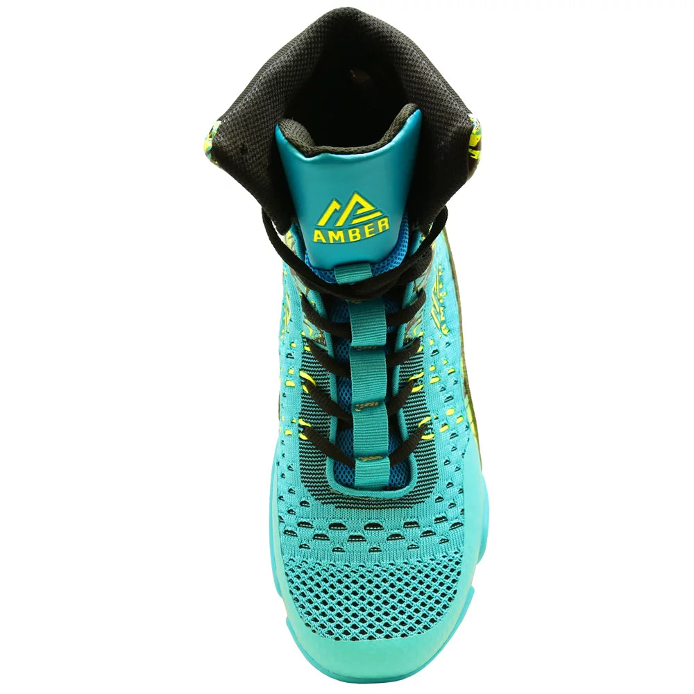 9" Boxing Wrestling Shoes O519