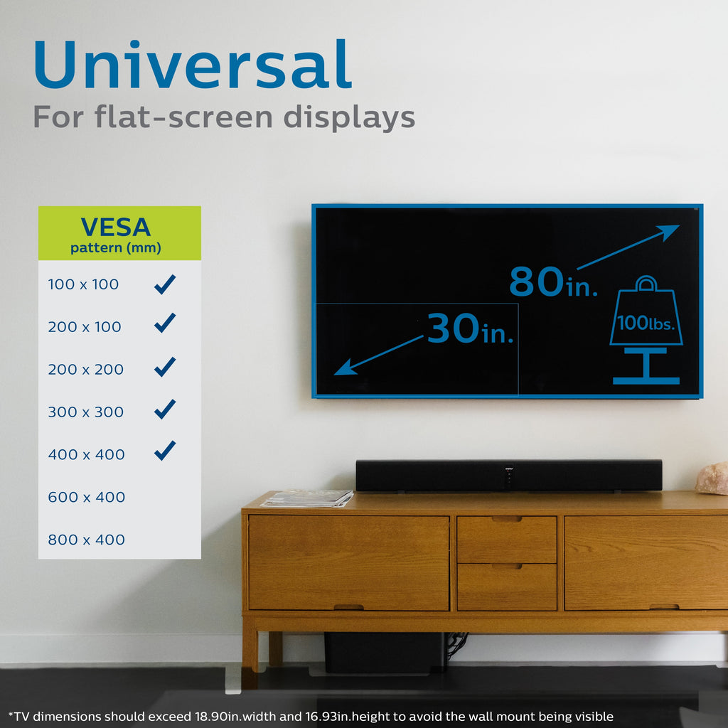 Tilt TV Wall Mount for up to 80" B985