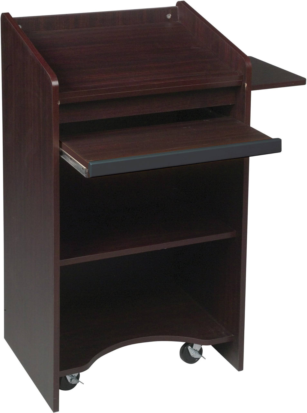 Mahogany Mobile Lectern K372586