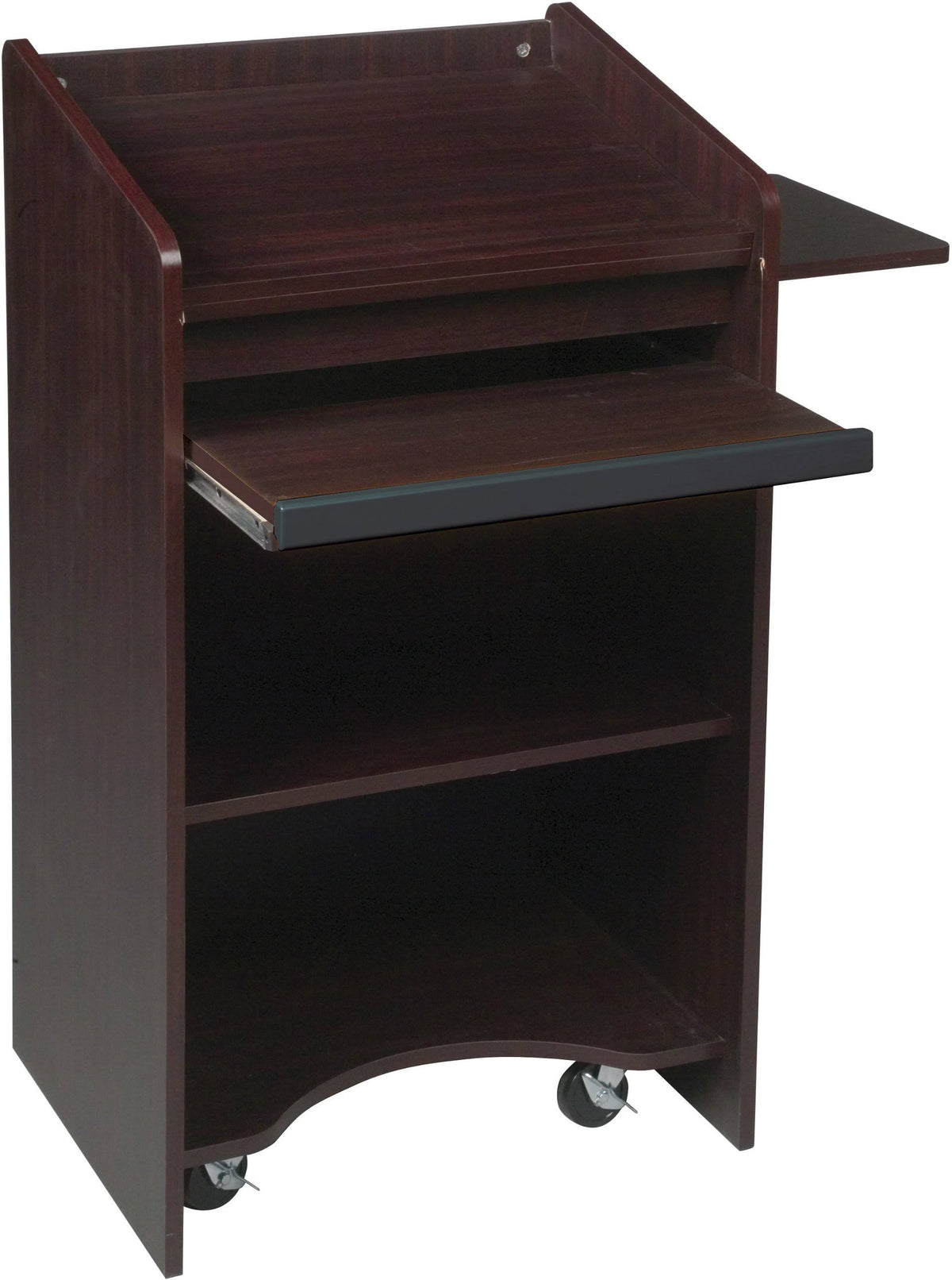 Mahogany Mobile Lectern K372586