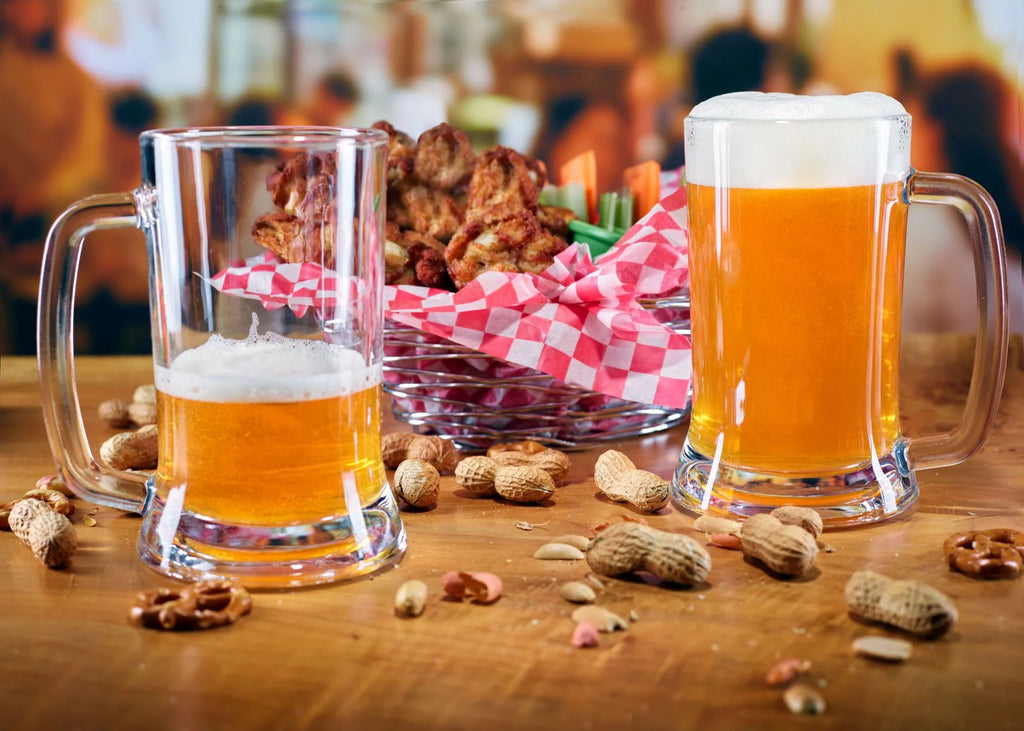 Glass Beer Mug Set of 2 V17693