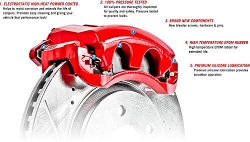 Front Z36 Truck and Tow Brake Kit with Calipers D639