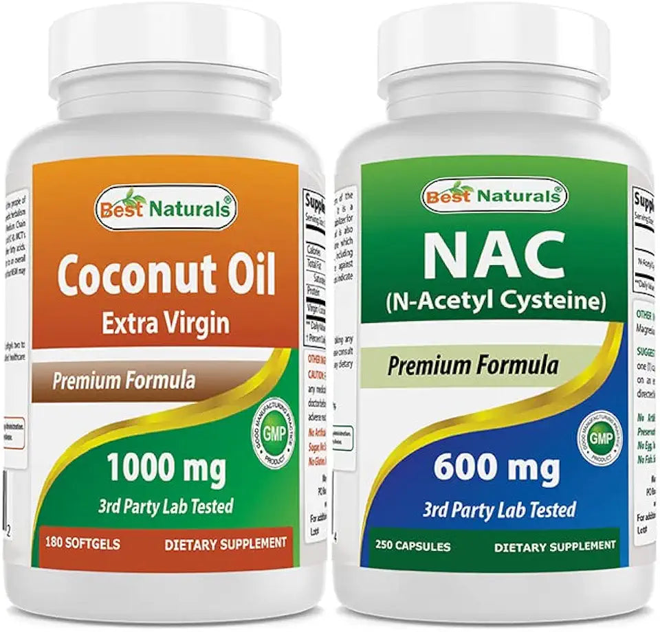 Coconut Oil 1000 mg & NAC 600 mg L1696