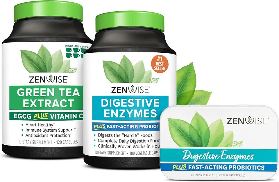 Digestive Enzymes and Green Tea Extract U498