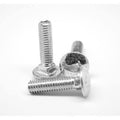 M10 x 1.50 x 30 mm Coarse Thread Carriage Bolt Low Carbon Steel Zinc Plated Pk 100 D7339