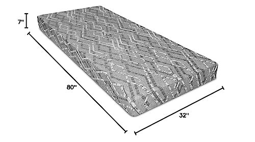 80" x 39" x 7" Layered Foam Truck Mattress I87944
