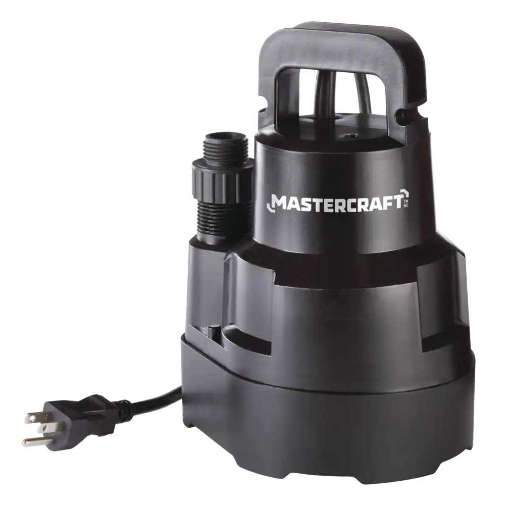 1/4 HP Submersible Thermoplastic Oil-Free Utility Pump L1704