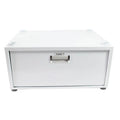 Black Laundry Pedestal with Drawer R425