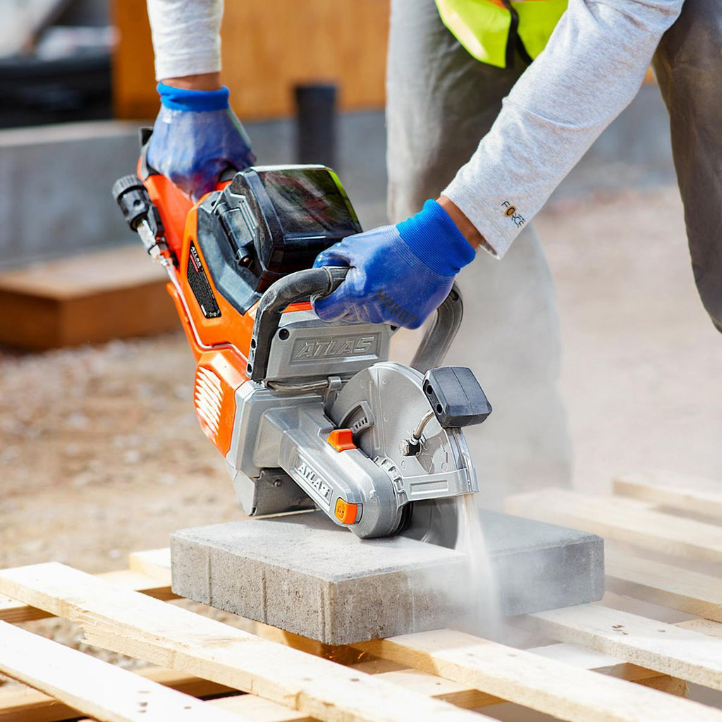 80V Brushless Cordless 9 in. Concrete Cut-Off Saw Kit with 4 Ah Battery and Rapid Charger M179