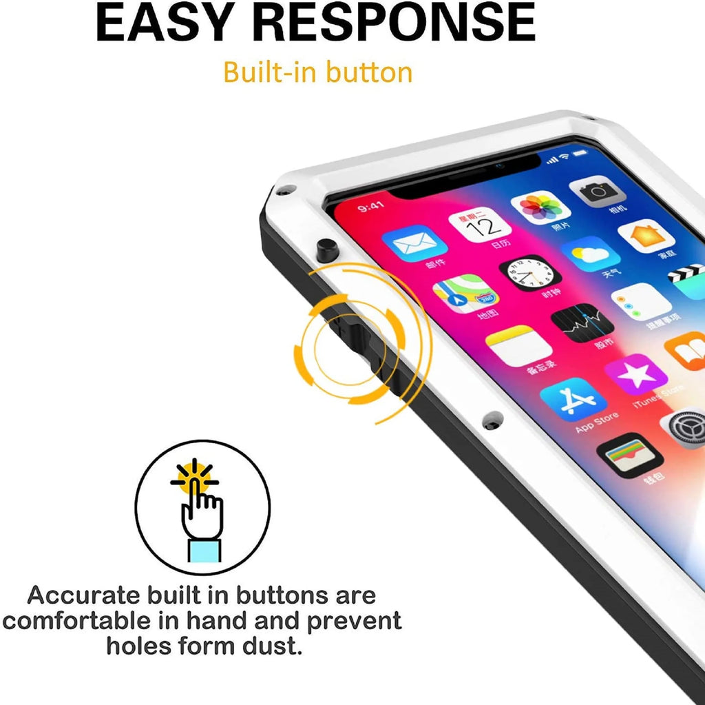 Heavy Duty Shockproof Aluminum Metal iPhone 6s Plus Case R821