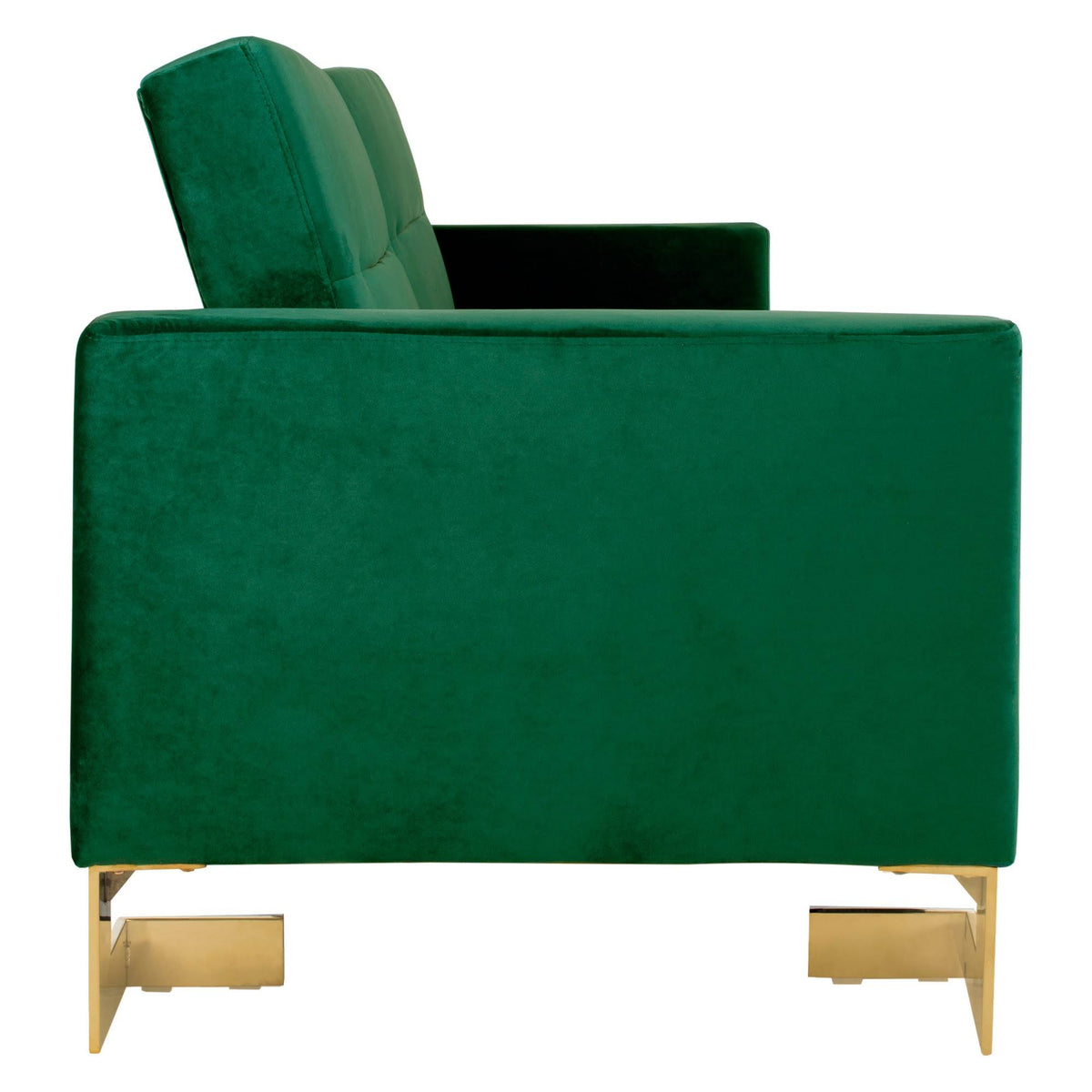 Emerald Green Foldable Sofa Bed F543