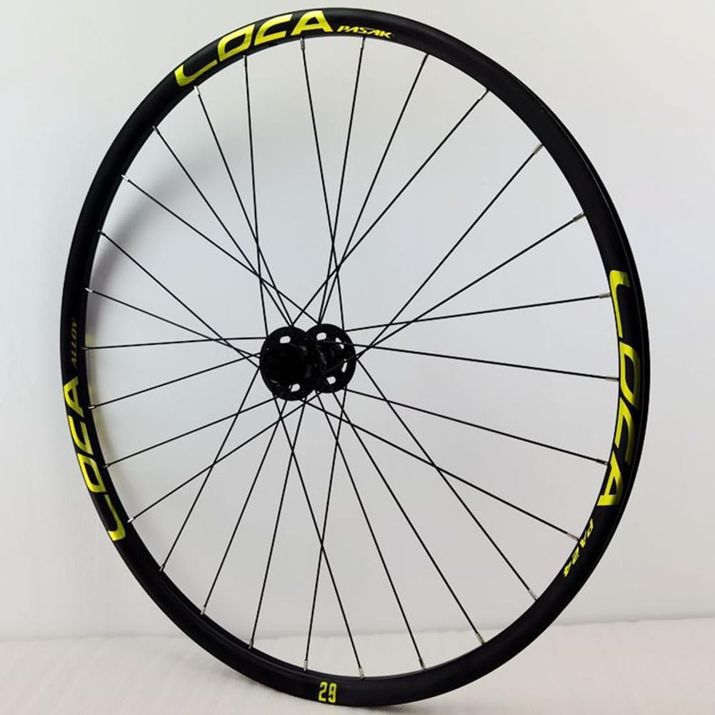 26/27.5/29 Inch Mountain Bike Wheelset Center Lock Disc Brake Quick Release Aluminum Alloy Rim Front and Rear Wheels 28 Holes V1599