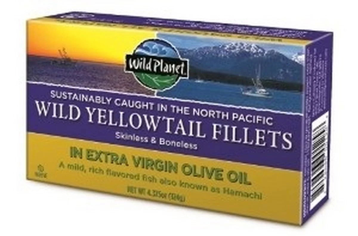 Yellowtail Fillet in EVOO 4.37oz Pack of 12 N174