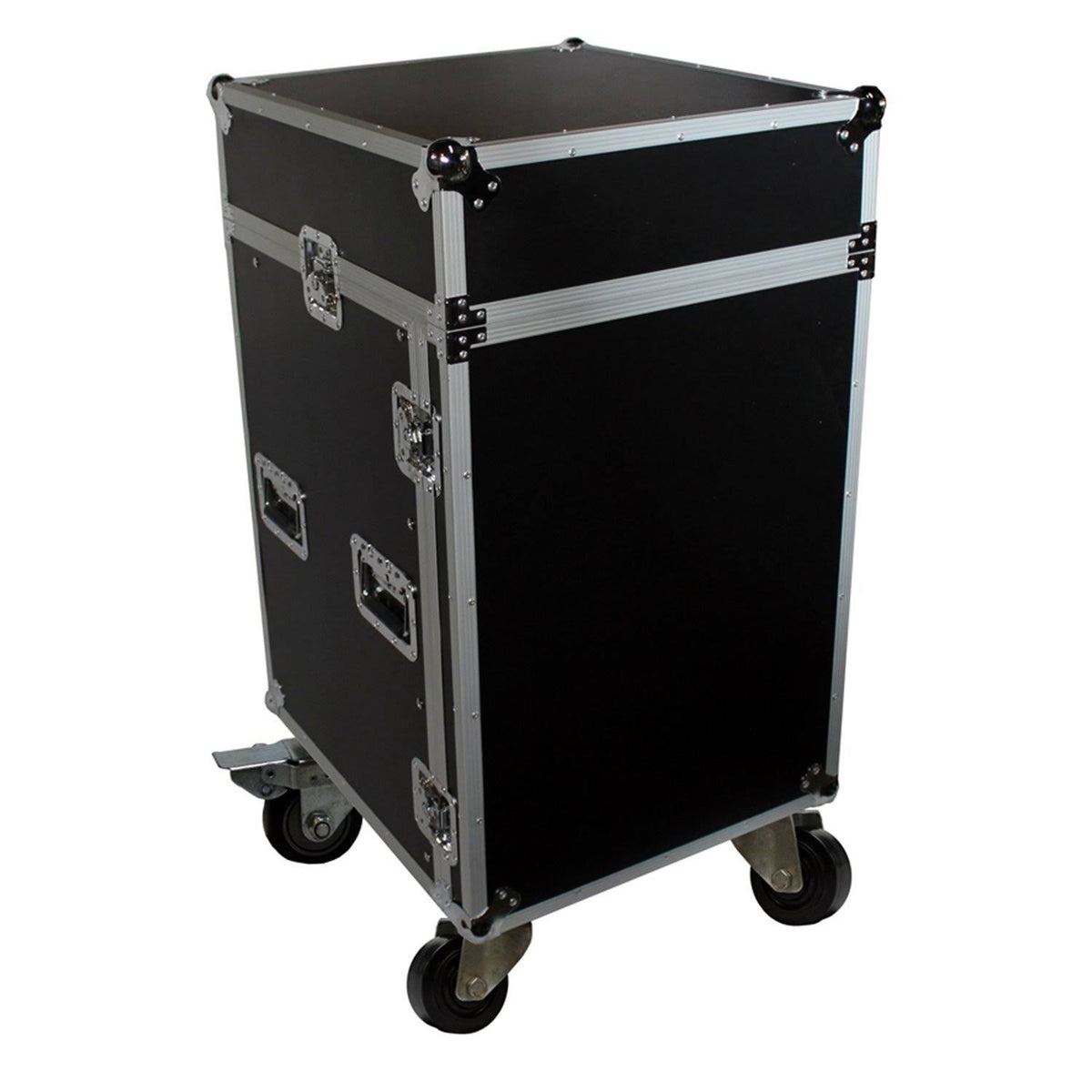 16U Rack x 10U Top Mixer DJ Combo Flight Case Z565