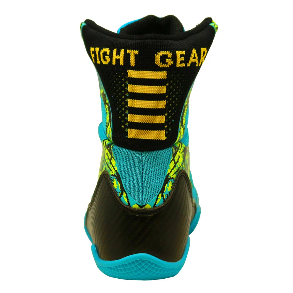 9" Boxing Wrestling Shoes O519