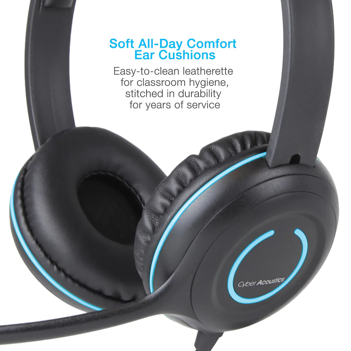 3.5mm Stereo Headset with Noise Cancelling Microphone D3109
